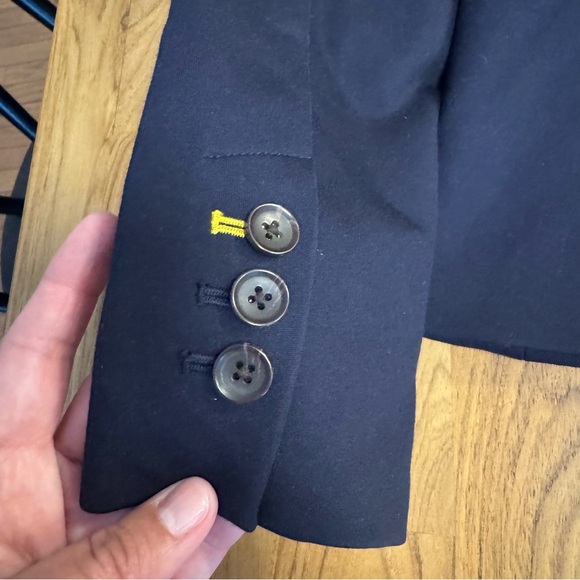 Boden Blazer Women’s 6 Navy Blazer Lined 2 Button - Picture 16 of 16